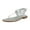 Silver Metallic, variant on Lizzi Women's Sandals Silver Metallic Size 9.5 W