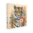 thumbnail image 4 of Stupell Industries Modern Floral Tiger Animals & Insects Painting Gallery Wrapped Canvas Art Print Wall Art, 36 x 36, 4 of 8