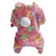 thumbnail image 1 of Pijamas para perros Suéter para cachorros Sudadera con capucha Ropa cálida para cachorros de invierno Pelele lindo para mascotas Abrigo de mono para gatosRose red, 1 of 5