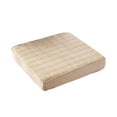 thumbnail image 1 of Billuyoard Cojines de asiento Esponja duradera Partículas antideslizantes Aspecto hermoso Funda de cojín de asiento de coche de felpa Decoración del hogar café poco profundo 40*40cm*8cm, 1 of 6