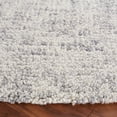 thumbnail image 3 of SAFAVIEH Abstract Ethelyn Solid Area Rug, Gray/Ivory, 6' x 6' Round, 3 of 10