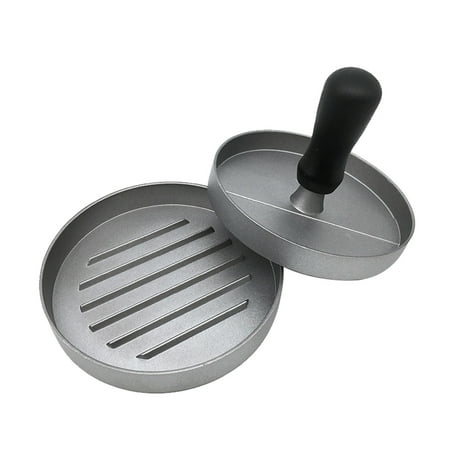 

Easy Clean Mold Patty Maker Hamburger Press BBQ Round DIY Kitchen Tool Non Stick