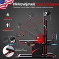 thumbnail image 3 of HARISON Electric Inversion Table for Back Inversion Machine with Remote Control, Strength Training Inversion Equipment, 3 of 9