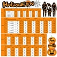 Halloween 2024 2024 Cartoon Printed 4 Piece Parent Child Set (for