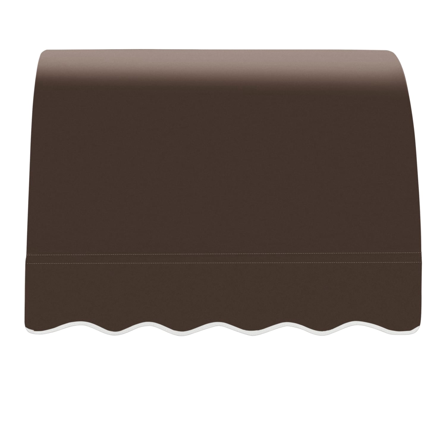 Awntech 3.38 Ft Savannah Waterfall Closed-Sides Awning Canopy (40.5in x 44in x 36in), Brown