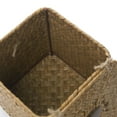 thumbnail image 4 of Square Tissue Box Cover, Woven Napkin Holder Decorative for Bathroom Farmhouse (Whitewash, 5.5 x 5.5 x 5.5 Inch), 4 of 8