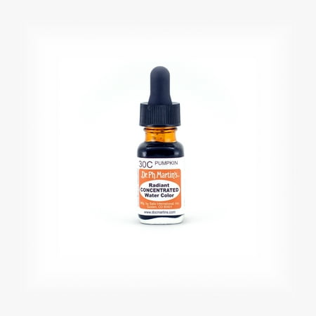 - Dr. Ph. Martin's Radiant Concentrated Water Color, 0.5 oz, Pumpkin (30C)
