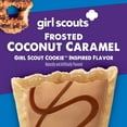 thumbnail image 2 of Pop-Tarts Girl Scout Toaster Pastries, Breakfast Foods, Kids Snacks, Frosted Coconut Caramel, 13.5oz Box (8 Pop-Tarts), 2 of 5
