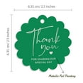 thumbnail image 6 of Inkdotpot Pack Of 100 Thank You For Sharing Our Special Day Bridal Shower-Baby Shower-Retirement-Wedding-Birthday Favor Paper Tags Craft Real Silver Foil Hang Tags, 6 of 6