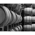 thumbnail image 2 of Scott Larson 14x12 White Modern Wood Framed Wall Art Titled - Winery VIII, 2 of 5