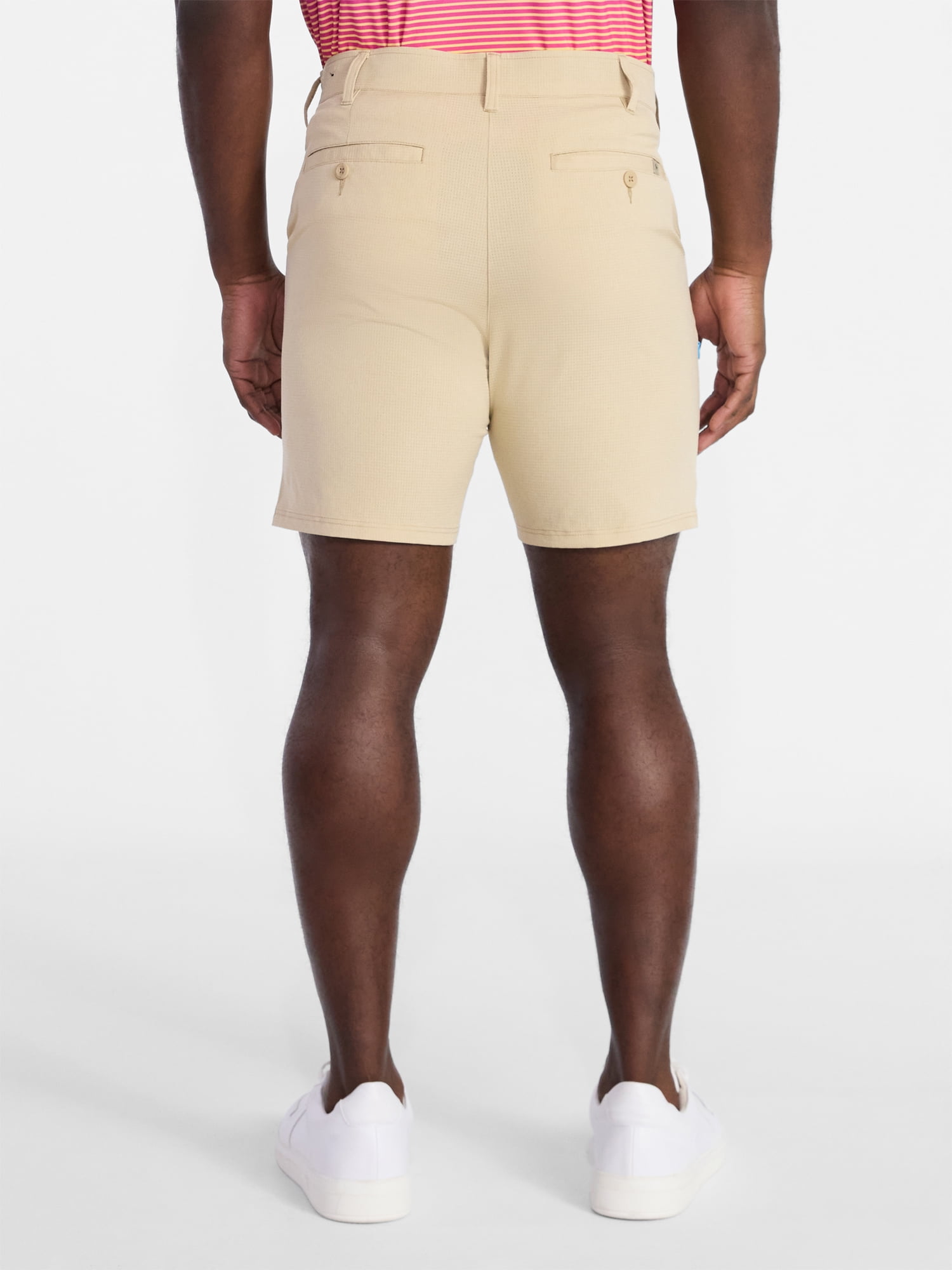 Birdie Bound Men's & Big Men's Dice 7" Inseam Performance Golf Shorts, Sizes 28-48