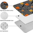 thumbnail image 5 of Vintage Halloween Elements Pattern Bathroom Rugs Sets 3 Piece,Toilet Cover Set,Absorbent Non Slip Bathroom Mats Sets with U-Shaped Contour Rug Toilet Rug Set, 5 of 5