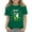 Green, variant on Ruyang Easter Tees Toddler Boys Girls Short Sleeve Easter 𝐂artoon Dinosaur and Bunny Printed Kids Crewneck Tops T Shirt