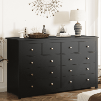 Novogratz Kelly 6 Drawer Dresser, Ivory Oak - Walmart.com