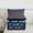 Dodger Blue Red, variant on Manfei Tribal Aztec Bedding Comforter Set for Adult, Vintage Bohemian Style Twin Comforter Sets, Hippie Geometric Reversible Bedding Set, Microfiber Bedroom Decor, 2-Piece