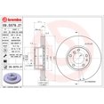 thumbnail image 2 of Par de Discos Ventilados BREMBO 740I 1998 al 2001 BMW 4.4L V8 Delanteros, 2 of 5