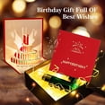 thumbnail image 5 of Saludos musicales para niñas, niños, hombres y mujeres (tarjeta de cumpleaños emergente en 3D con sobre rojo incluido), 5 of 5