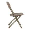 thumbnail image 3 of Kids Brown Plastic Folding Chair, 3 of 9