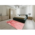 thumbnail image 4 of Ahgly Company Indoor Square Patterned Pastel Pink Area Rugs, 8' Square, 4 of 6
