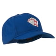 thumbnail image 5 of Royal Flush Embroidered Cotton Twill Cap - Royal OSFM, 5 of 5