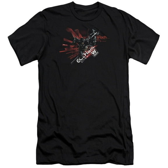 Batman Arkham Knight Ak Tech S/S Adult 30/1 T-Shirt Black