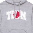 thumbnail image 3 of Instant Message - Team Japan - Men's Pullover Hooded Fleece Sweatshirt, 3 of 6