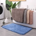 thumbnail image 3 of Bathroom Rugs, Bathroom Rug, Bath Mats for Bathroom, Bathroom Mats, Bath Rug, Bathroom Mat, Bath Rugs for Bathroom, Cute Bath Mat Set, Shower Mat Non Slip Mildew Resistant, Brown, 3 of 9