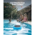 thumbnail image 2 of KFFKFF Solar Pool Ionizer, Circular Copper Ionizer for Pools Up to 35,000 Gallons, Floating Water Cleaner and Purifier, Chlorine-Free Solution, Includes Copper Anode, Spring, Brush, 2 of 9