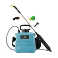 thumbnail image 4 of Pulverizador eléctrico para césped, botella pulverizadora de agua, portátil recargable con 3 boquillas de niebla, varitas retráctiles para limpieza de 5L Azul, 4 of 8