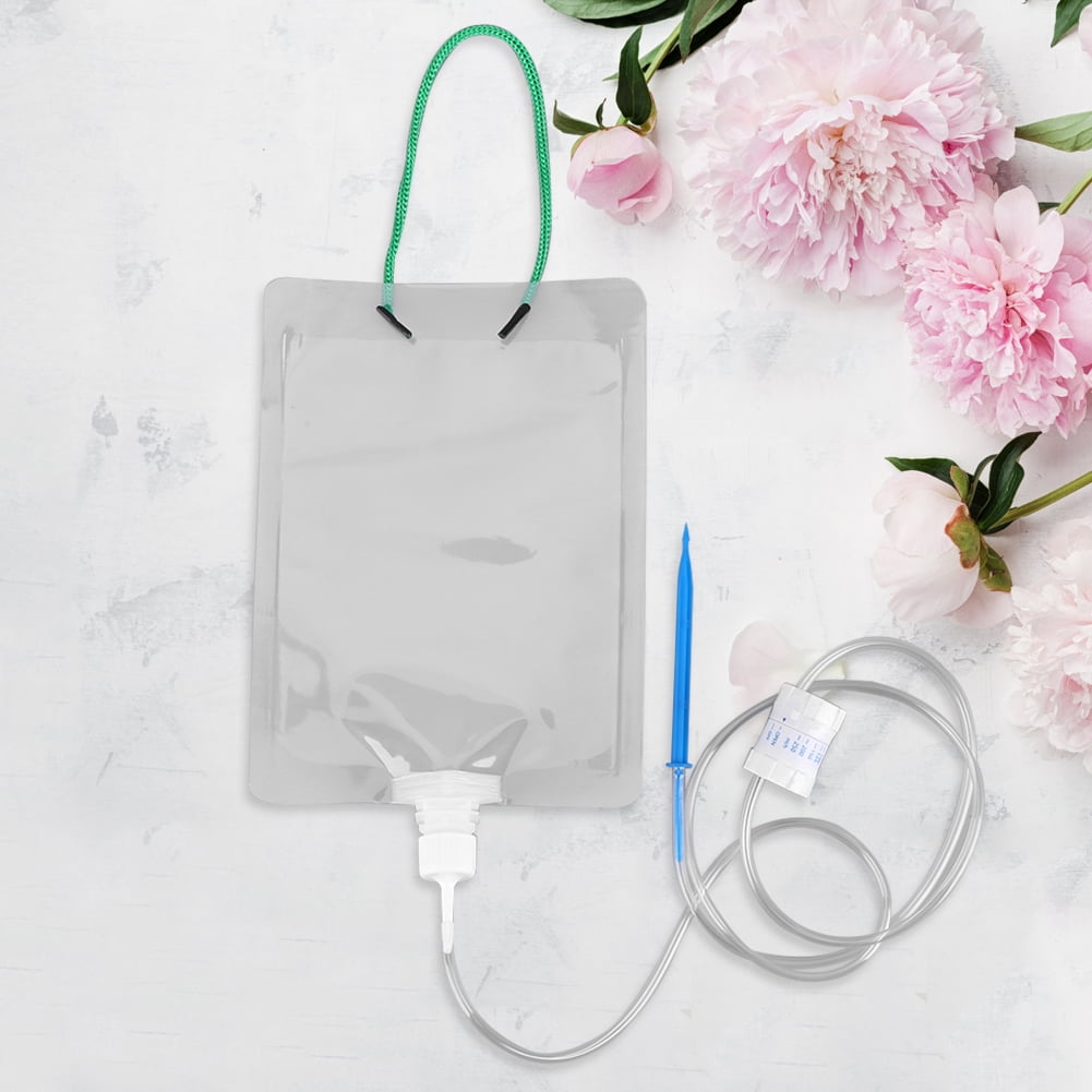 Xewsqmlo Drip Watering Bag 500ml/1L Self Watering Devices for Indoor