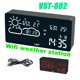 thumbnail image 5 of Toystoory Reloj despertador Digital LED, reloj de temperatura y humedad, aplicación WIFI, red inalámbrica inteligente, reloj electrónico, reloj de Electrodomésticos Toystoory HA017893-00, 5 of 6
