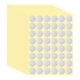 thumbnail image 1 of Etiquetas de puntos de colores Uxcell de 1440 piezas, etiquetas circulares de precio de 1 pulgada, etiquetas autoadhesivas para oficina y negocio, 1 of 6
