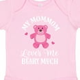 thumbnail image 4 of Inktastic Mommom Loves Me Girls Bear Girls Baby Bodysuit, 4 of 5
