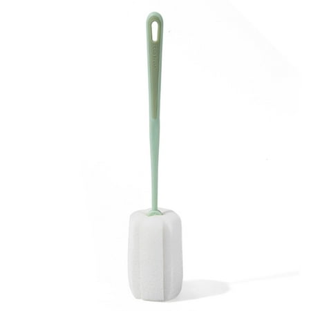 

Long Handle Sponge Bottle Brush 360° Cleaning Elastic Flexible ing Hole Design Soft Sponge Bottle Cleaning Brush