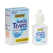 Gericare Artificial Tears Lubricant Eye Drops, 15 mL Per Bottle (6 Pack)