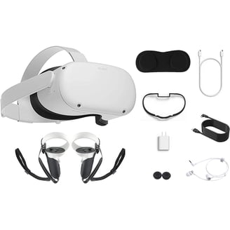 Meta Oculus Quest 2 VR Headset, 256GB SSD, 3D Audio, 90 Hz Refresh