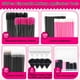 thumbnail image 3 of Kit de accesorios de maquillaje desechables con aplicadores de maquillaje, 3 of 6