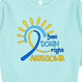 thumbnail image 3 of Inktastic Just Down Right Awesome Down Syndrome Awareness Ribbon Toddler Sweatshirt, 3 of 4