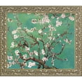 thumbnail image 2 of Tori Home Branches of An Almond Tree in Blossom, Jade Framed Hand Painted, 2 of 5