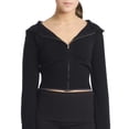 thumbnail image 4 of Mills by Millie Bobby Brown Women's Sweater Zip Jacket, Sizes XXS-XXL, 4 of 5