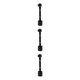 thumbnail image 5 of Advancent Metal Cane Crutch Holder Bracket for Wheelchairs and Rollators Type1 NO1, 5 of 6