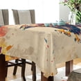 thumbnail image 3 of BZSMCE Square Tablecloth Colorful Bird Printing Pattern Tableclothes, 3 of 9