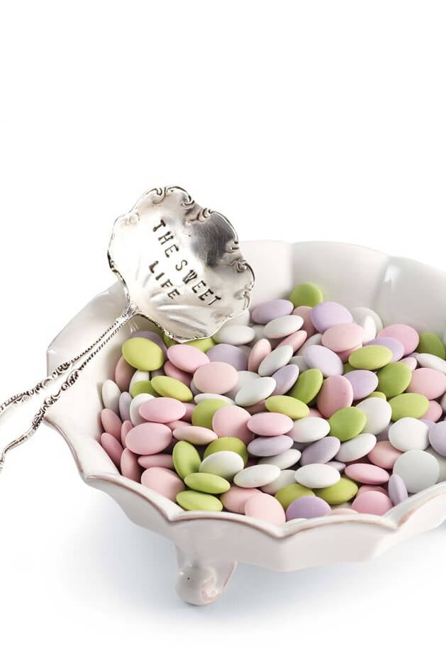 Mud Pie® Ceramic Candy Dish & "The Sweet Life" Spoon Set