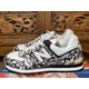 thumbnail image 4 of New Balance M574AE Josh Wisdumb 574 Graffiti?DS Mens LE - white / black, Size 12, 4 of 5