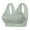 #A01 Green, variant on , Summer Ice Silk Seamless Bra One-Piece Wireless Bra, Lace Back Bra Sports Bra Zip Front Sports Bras Backless Bra for Large Breasts super gather bra wireless push-up bra, #A02 Orange,L