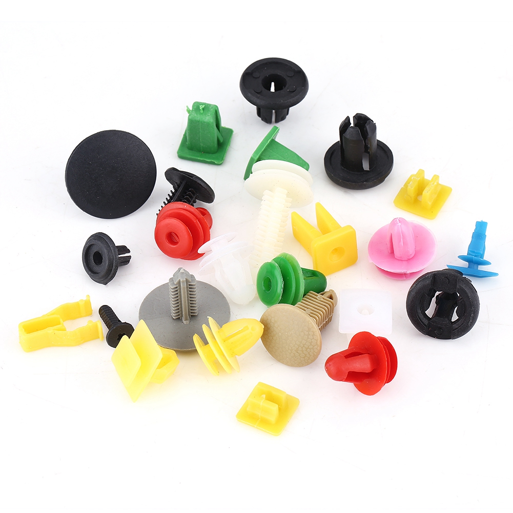 500 pièces 30 tailles assorties Clip de garniture de porte de voiture en plastique Clip de garniture de porte