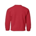 thumbnail image 3 of Fleece Heavy Blend Youth Crewneck Sweatshirt, 3 of 5