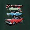 thumbnail image 3 of Wild Bobby Ford Fairlane GT 427 Red Blue Green Classic Vintage Car Lover Men Premium Tri Blend Tee, 3 of 5