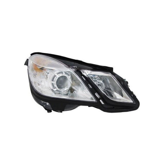 Right Headlight Assembly - Compatible with 2010 - 2013 Mercedes-Benz E350 2011 2012