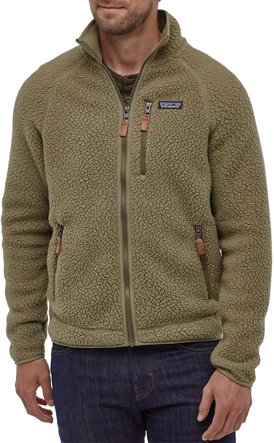 patagonia retro pile pullover jacket